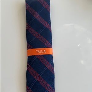 Talia blue With red tie